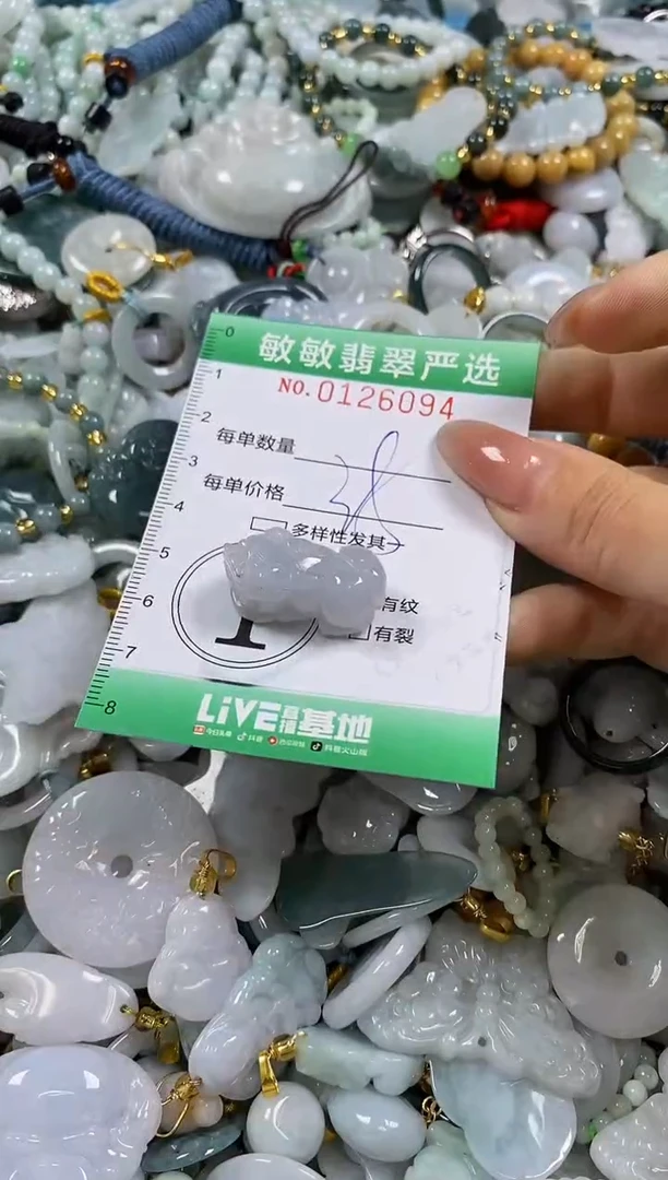 【闪购商品】翡翠颈饰未镶嵌闪购0126094