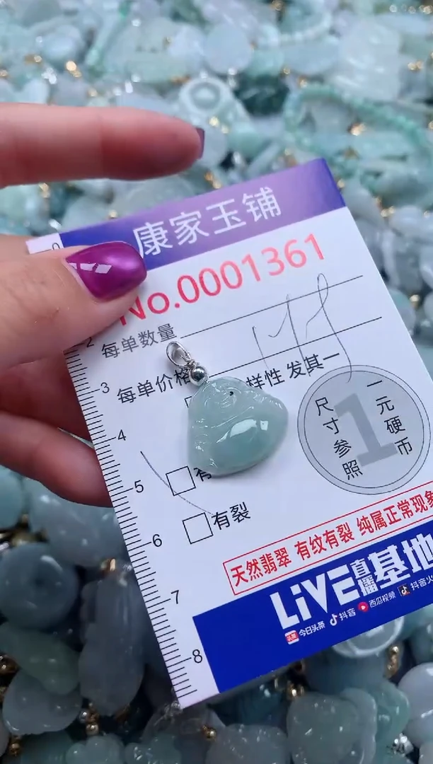 颈饰未镶嵌翡翠1361