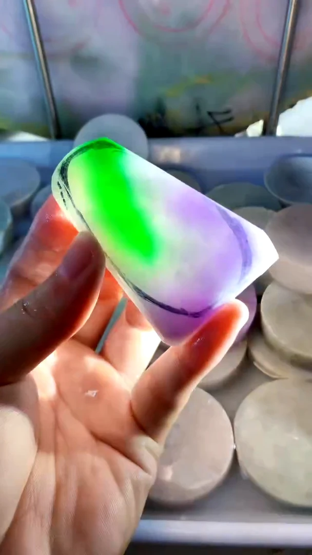 颈饰未镶嵌翡翠缅甸翡翠819