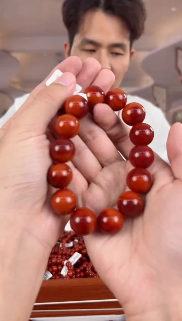 未镶嵌单圈南红玛瑙@T07025@17MM