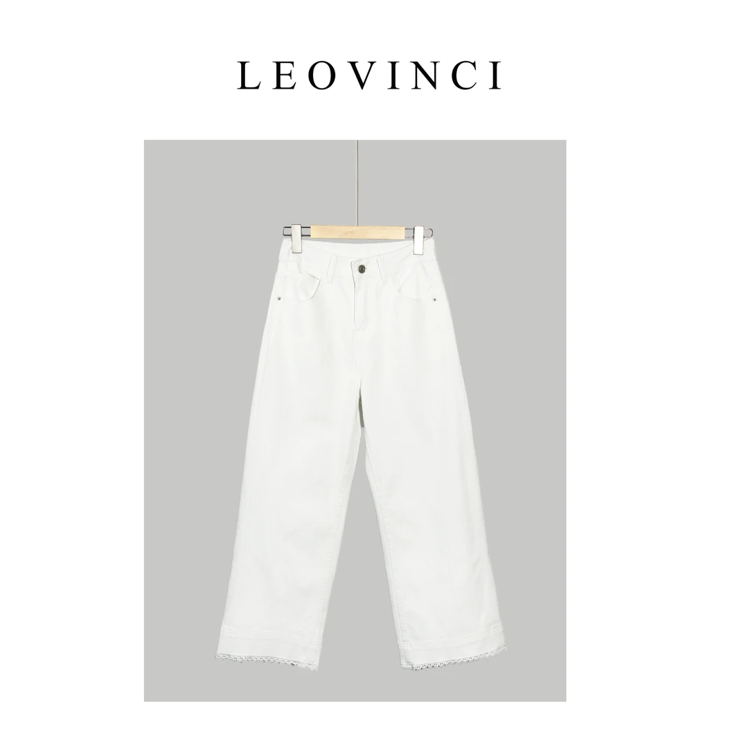 【法棍】女水洗中腰牛仔裤宽松直筒裤阔腿裤休闲裤显瘦70-2631