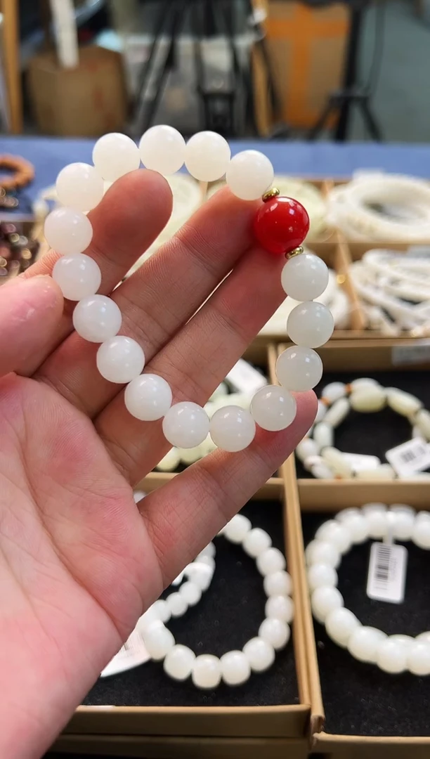 未镶嵌手串和田玉12+