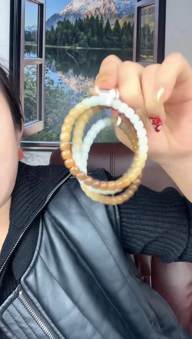 未镶嵌手链和田玉手串多样性发其一糖料