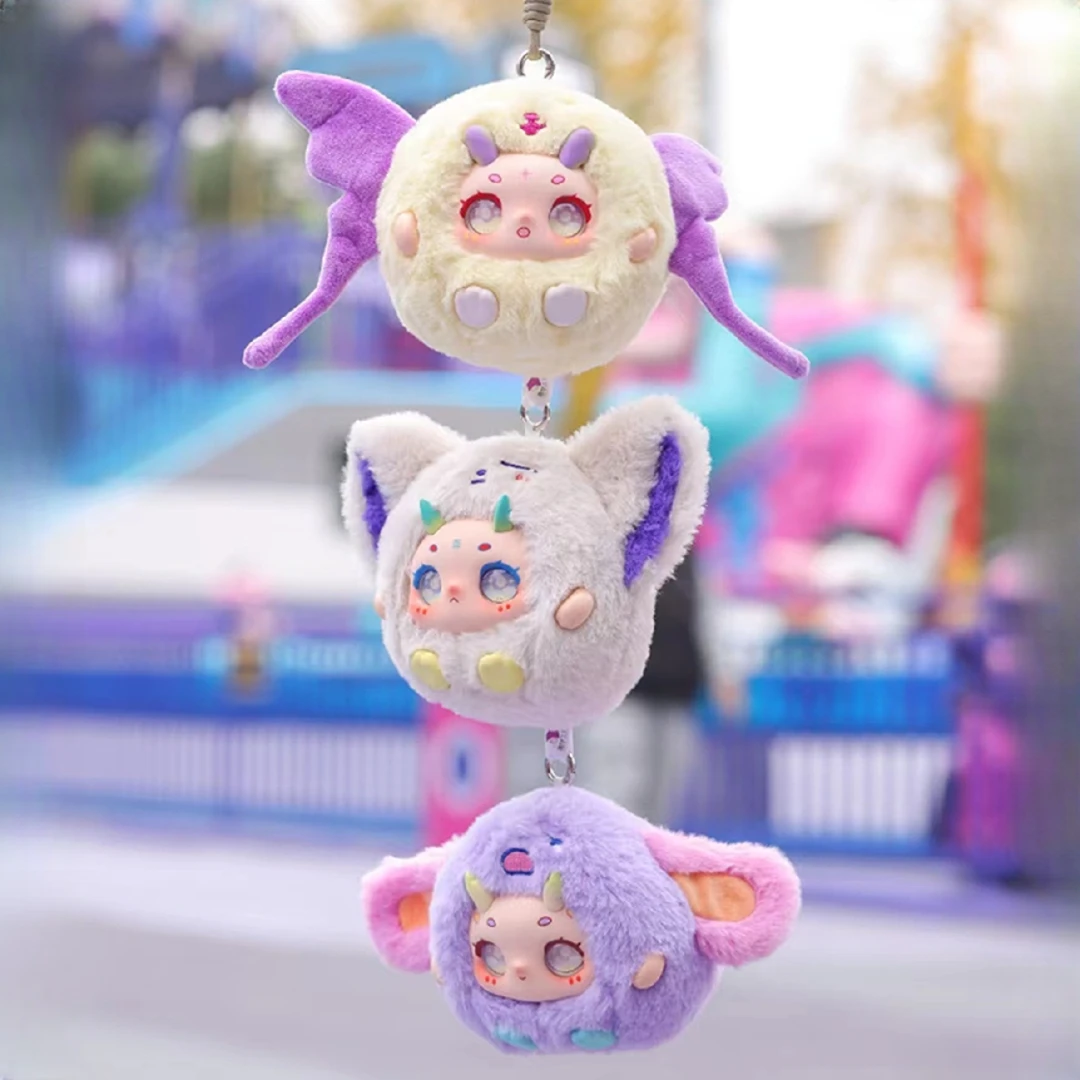 【现场拆盒】Moki奇幻精灵十二生肖系列盲盒毛绒挂件包包挂饰