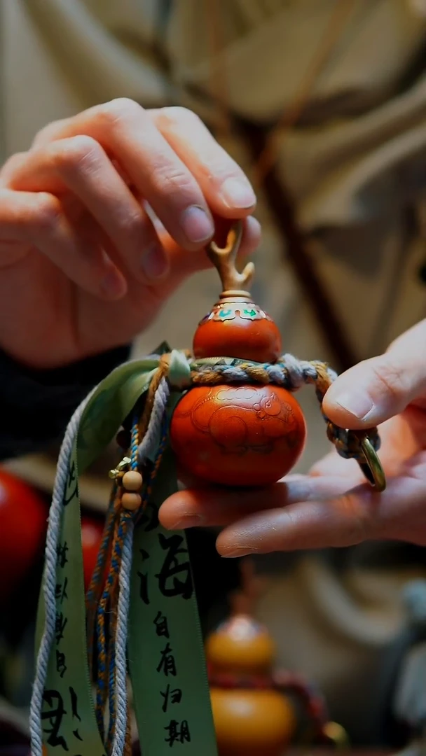 【路师傅原创手作天然葫芦】（一物一图编号50