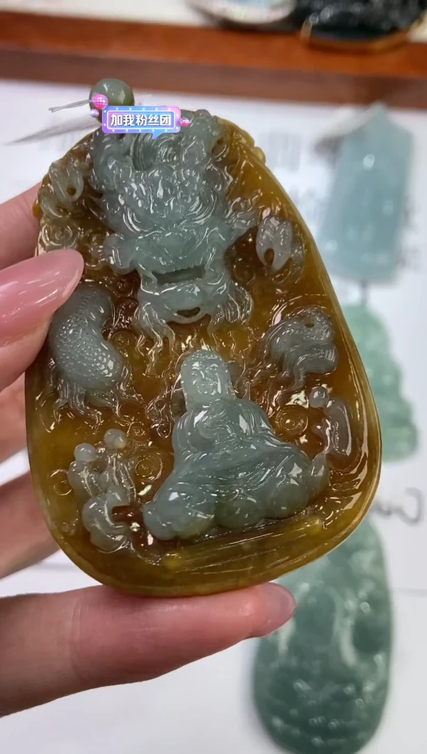 翡翠挂件未镶嵌  292204