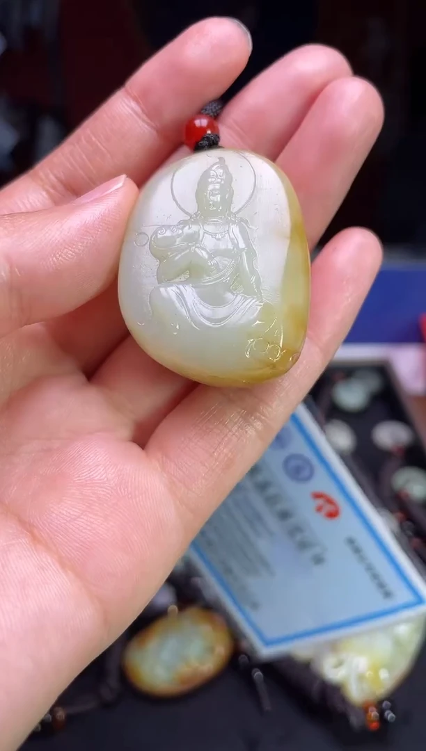 颈饰未镶嵌和田玉123