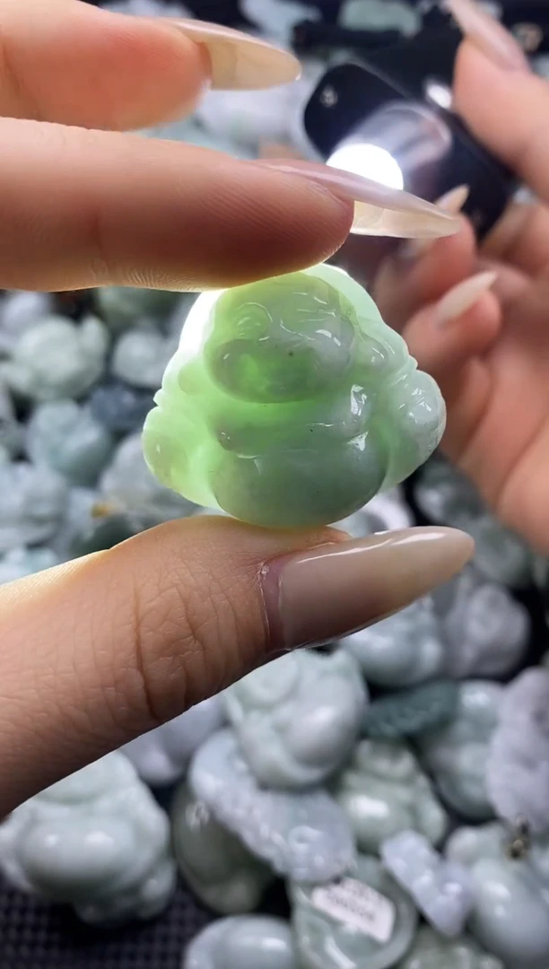【闪购商品】翡翠颈饰未镶嵌缅甸A货翡翠1881