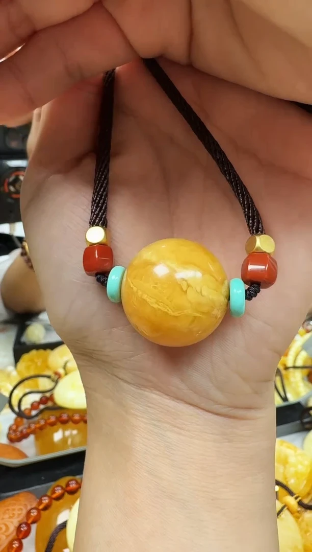 【闪购商品】琥珀裸石未镶嵌锁骨链