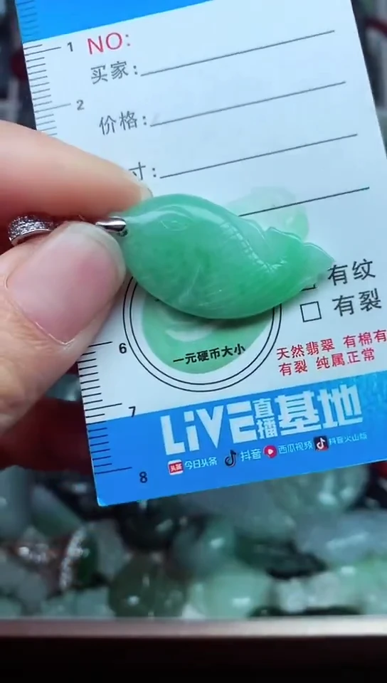 颈饰未镶嵌翡翠天然缅甸玉吊坠翡翠A货