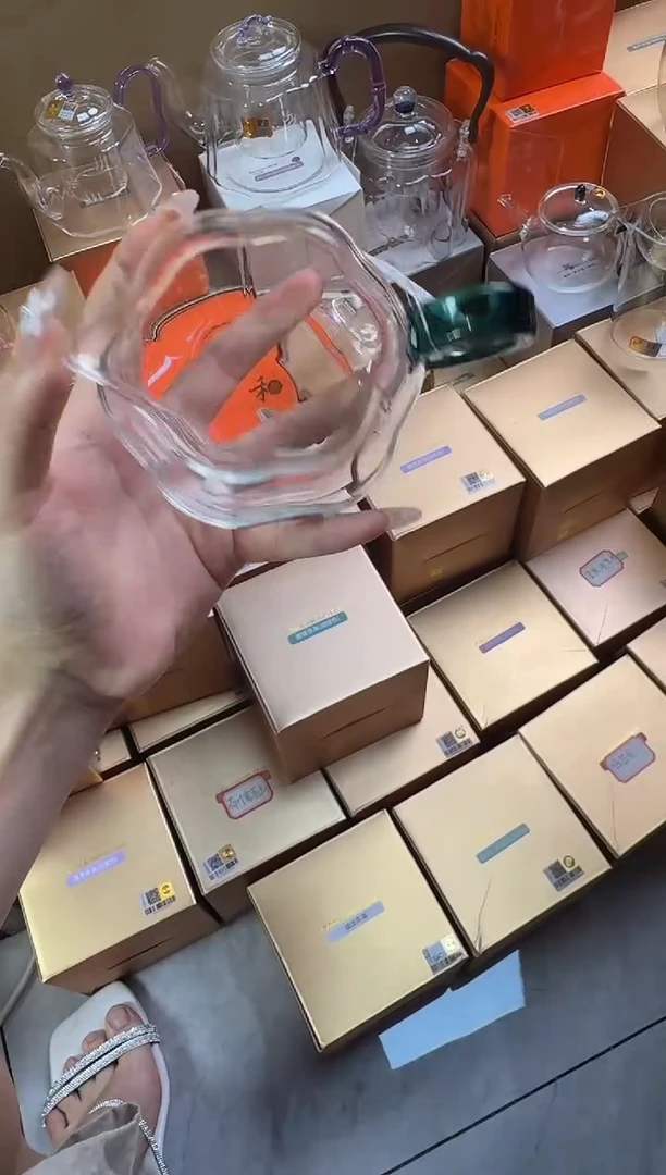 @@禾器晶彩纳福茶海墨绿色