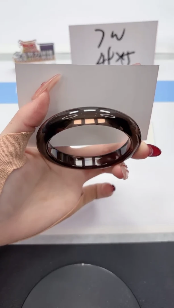 【闪购商品】黑曜岩手镯未镶嵌A382-58