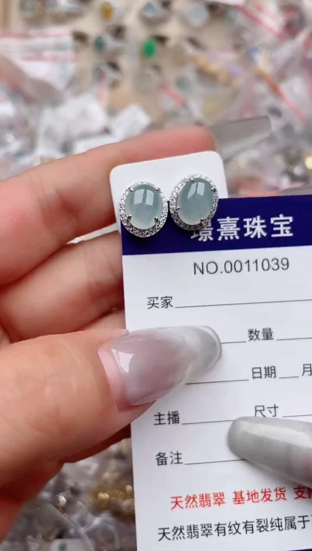 【闪购商品】翡翠戒指银S925镶嵌、