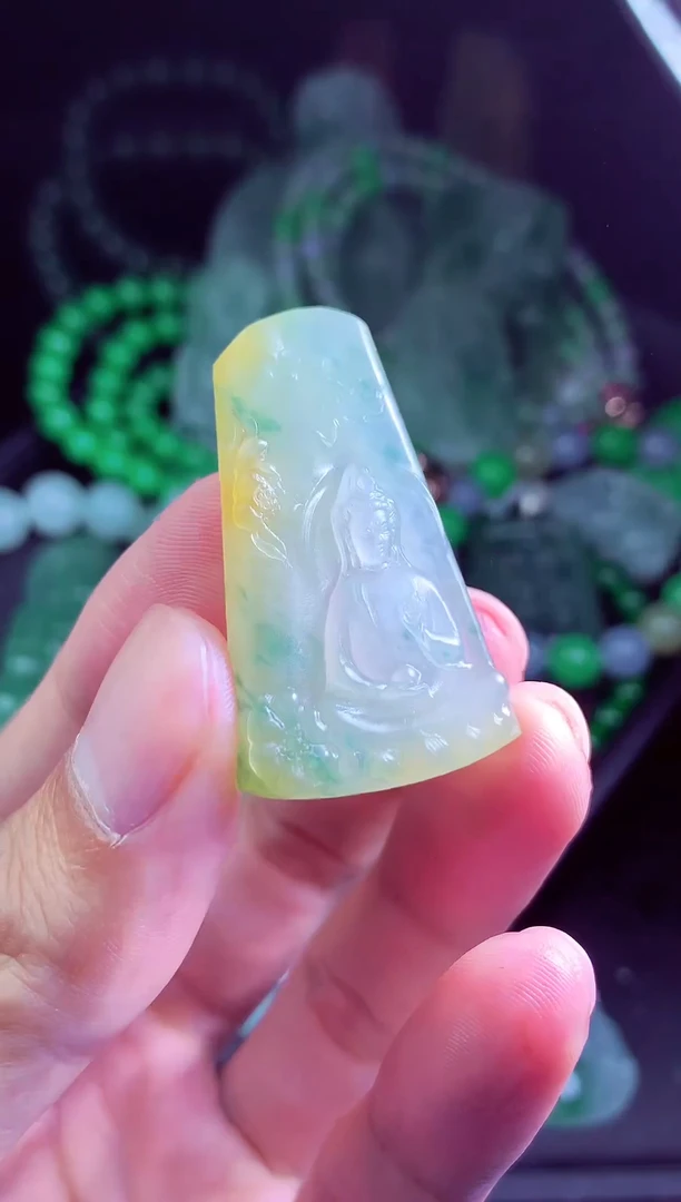 未镶嵌定制翡翠咪*️翡翠毛货定制