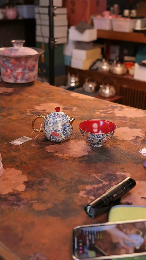 【闪购商品】陶瓷茶具（无礼盒无茶盘）@@A11038