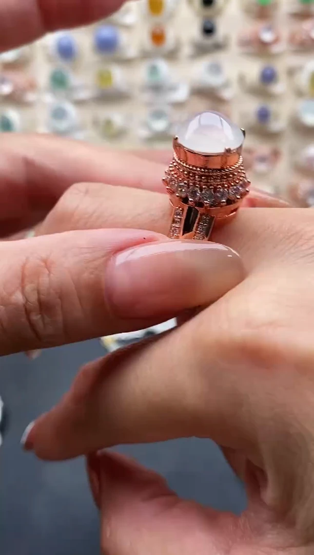 未镶嵌戒指翡翠缅甸天然A货翡翠2 8-4