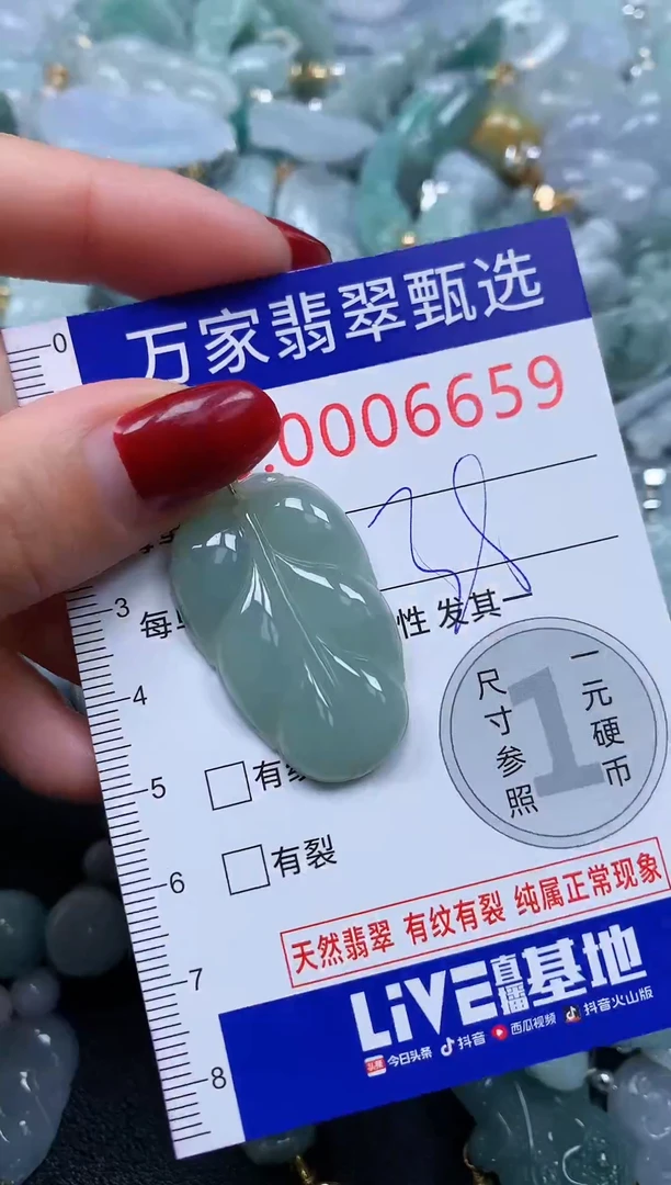 颈饰未镶嵌翡翠6659