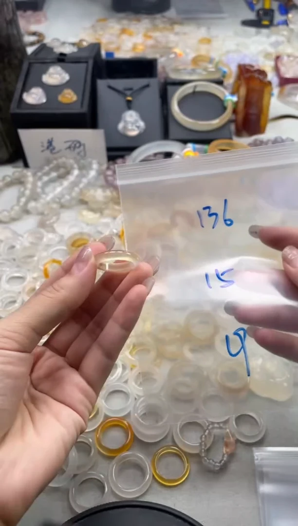 未镶嵌戒指玛瑙/玉髓136