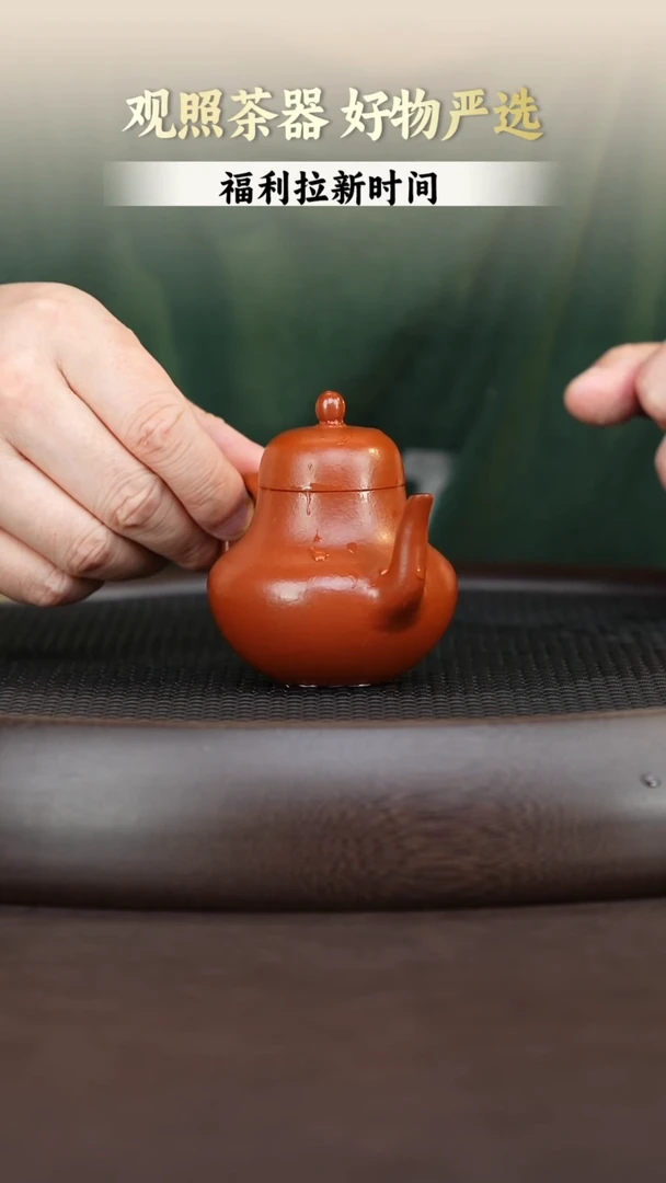 茶壶紫砂鸡血大红袍思婷110毫升