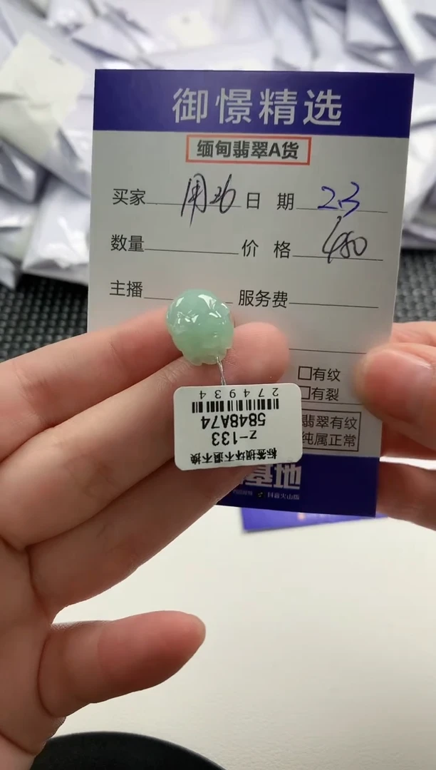 【闪购商品】翡翠颈饰未镶嵌7