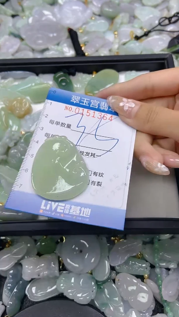 翡翠未镶嵌颈饰闪购0151364