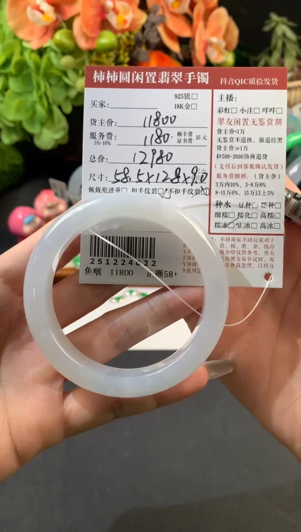 未镶嵌手镯翡翠姐姐251224022