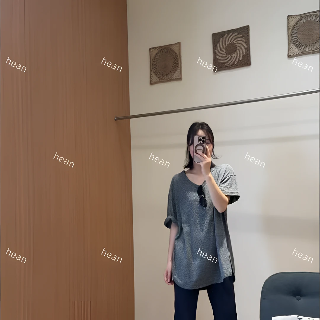 HEAN/禾桉 有闲  慵懒随性高级感穿搭 好搭好穿懒人大T恤