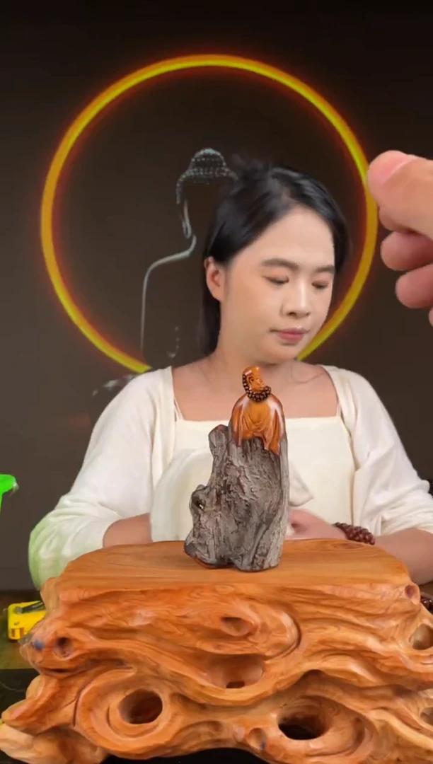 柏木（崖柏）手工摆件,先抢先得! 编号:289