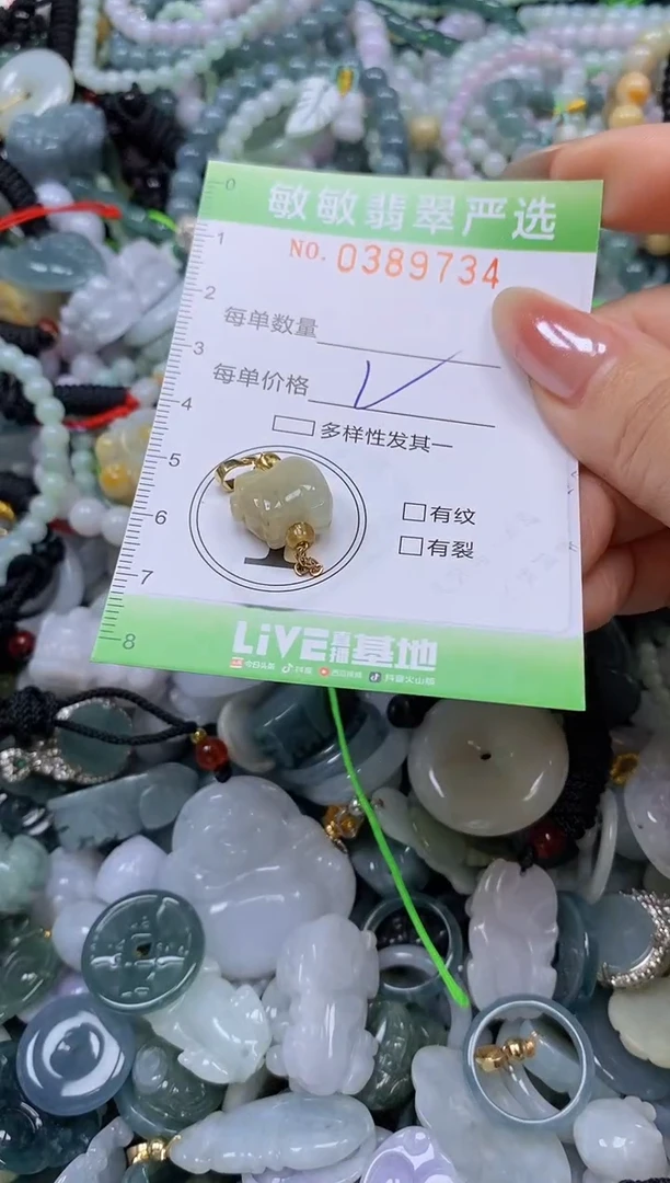 颈饰未镶嵌翡翠闪购0389734