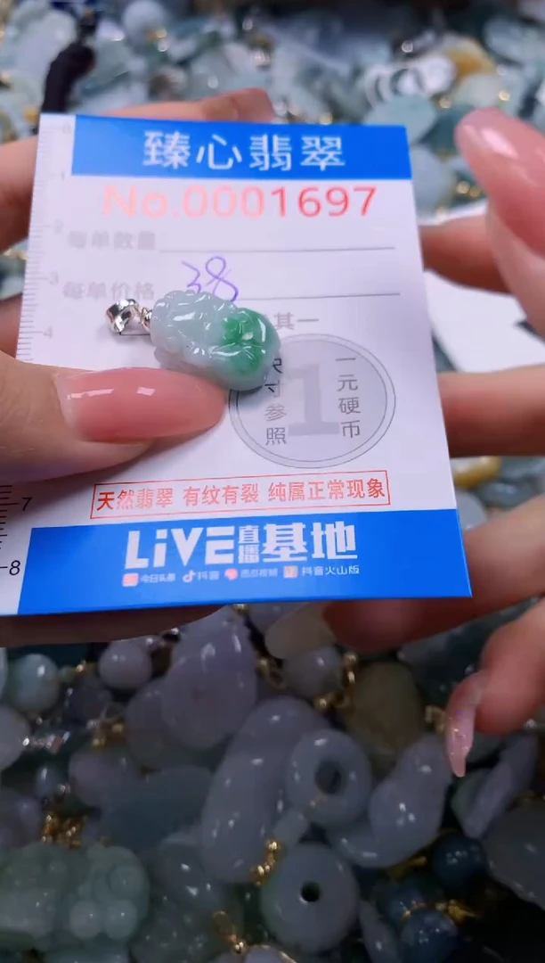 翡翠未镶嵌颈饰169