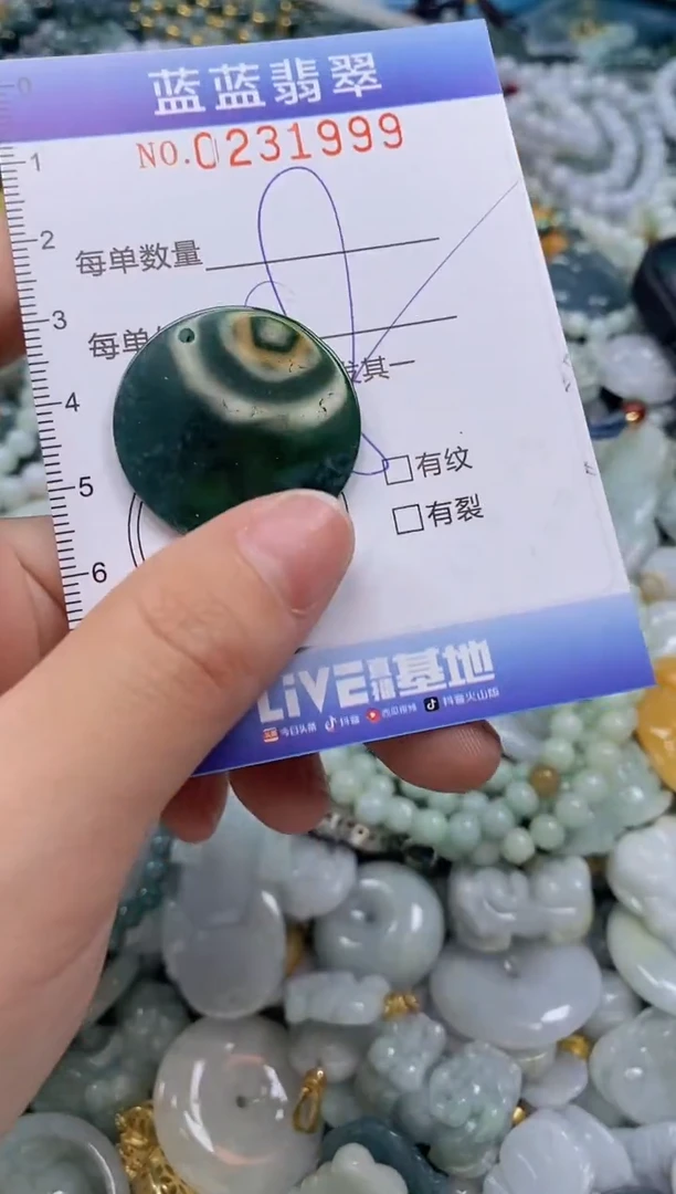 翡翠未镶嵌颈饰闪购0231999