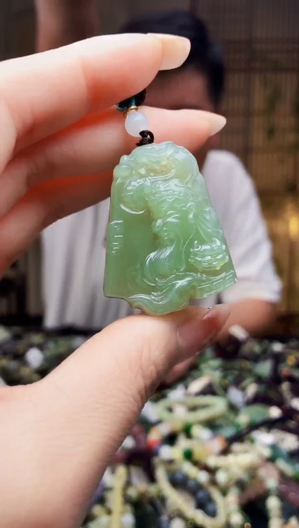 颈饰未镶嵌和田玉多样性发货，拍一发一