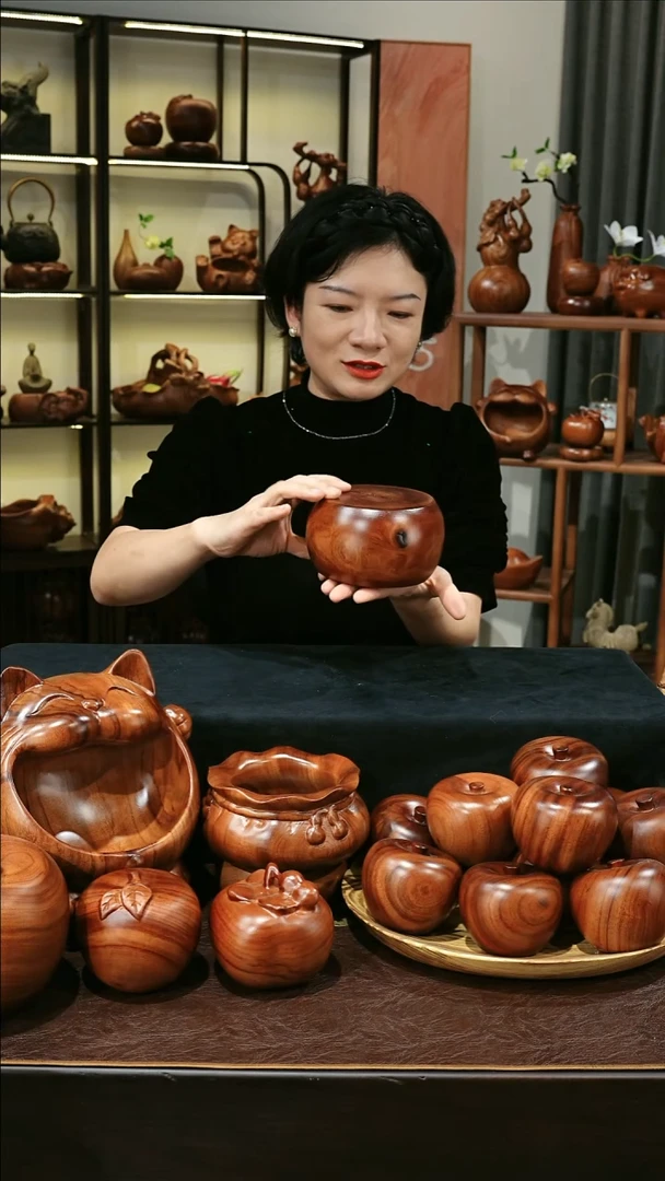 木15公分香樟木手工底座2003