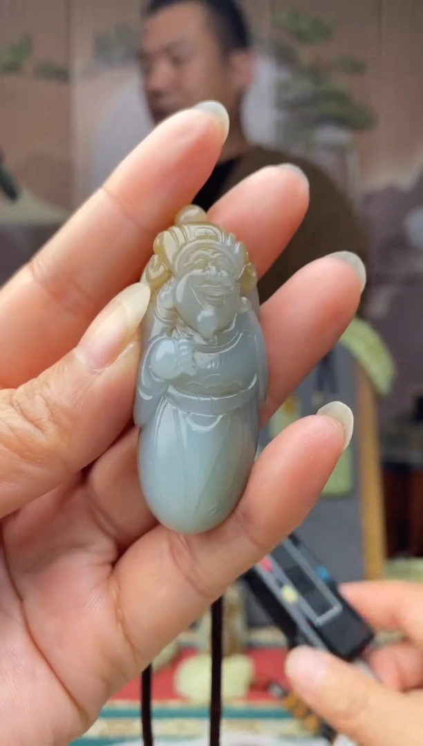 颈饰未镶嵌和田玉拍一发一