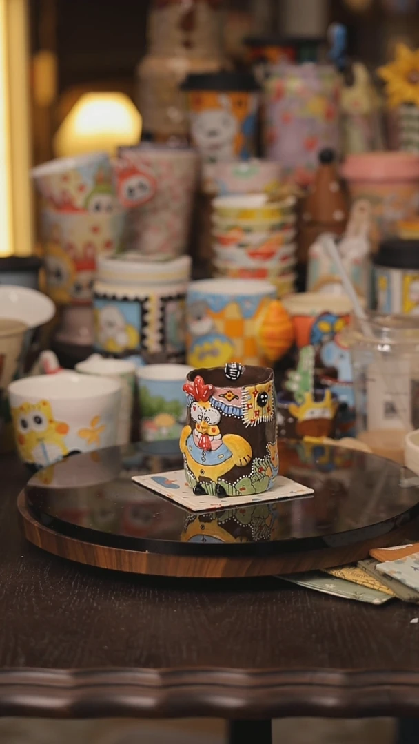 景德镇釉下彩绘设计师款式陶瓷