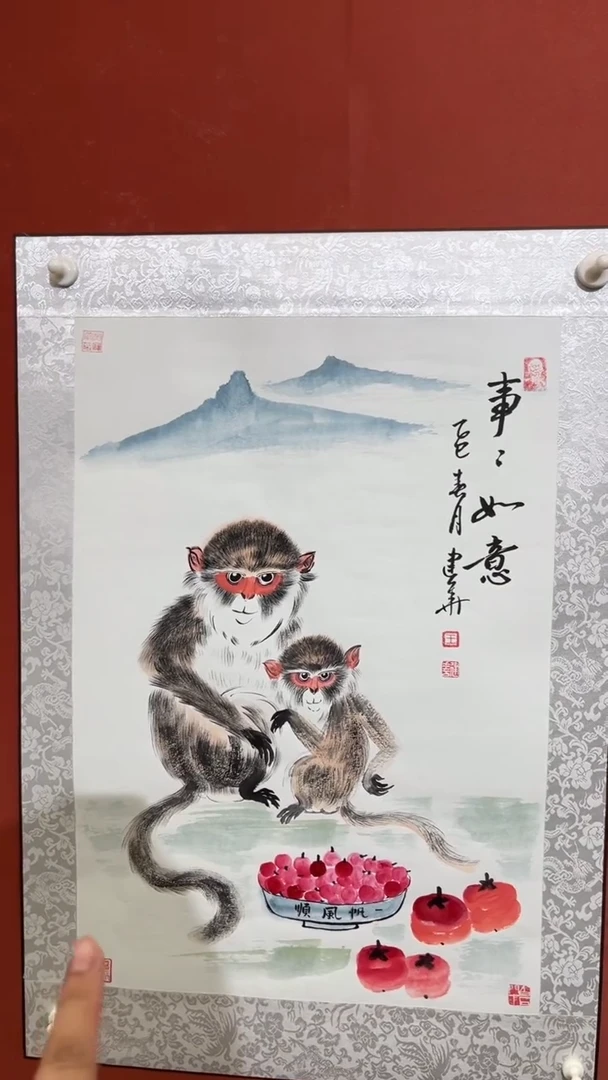 国画王建华老师现场创作 17
