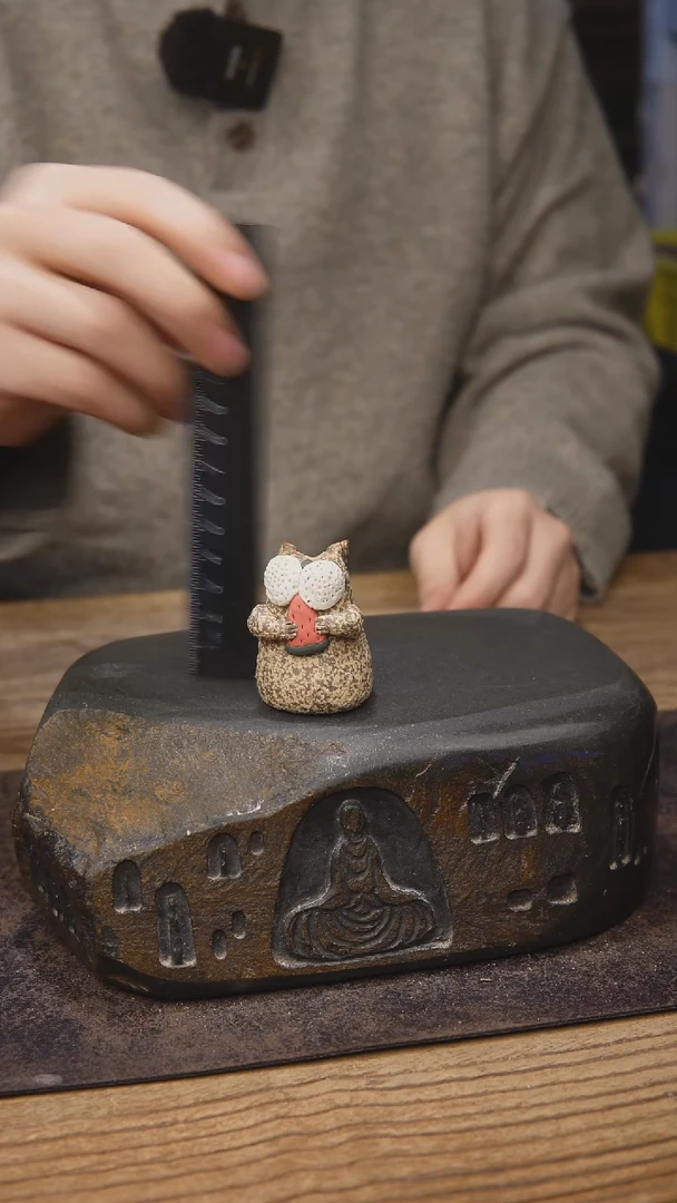 陶艺开播福利猫咪咖色