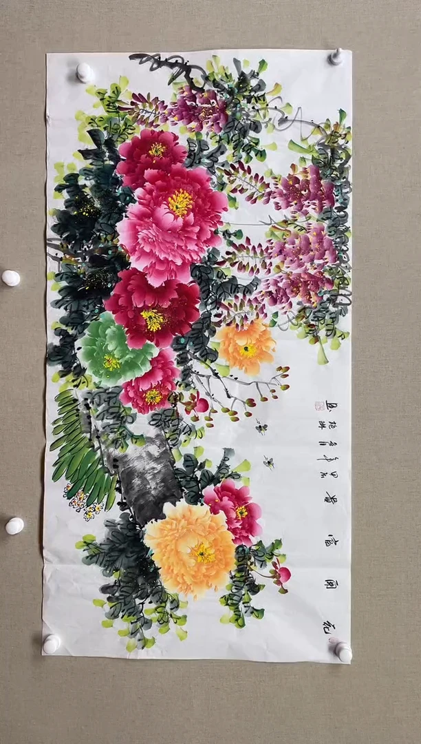 国画138*68 孙艳琳孙艳琳孙艳琳孙艳琳