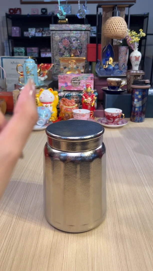 98态极纯钛茶叶罐-大号