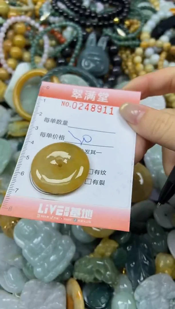 未镶嵌挂件翡翠闪购0248911