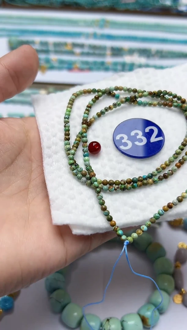 玛瑙/玉髓手串未镶嵌332