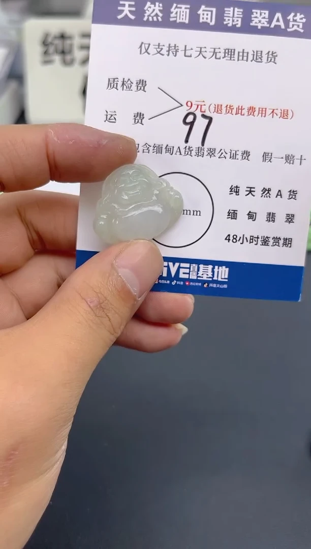 颈饰未镶嵌翡翠纯天然缅甸翡翠A货