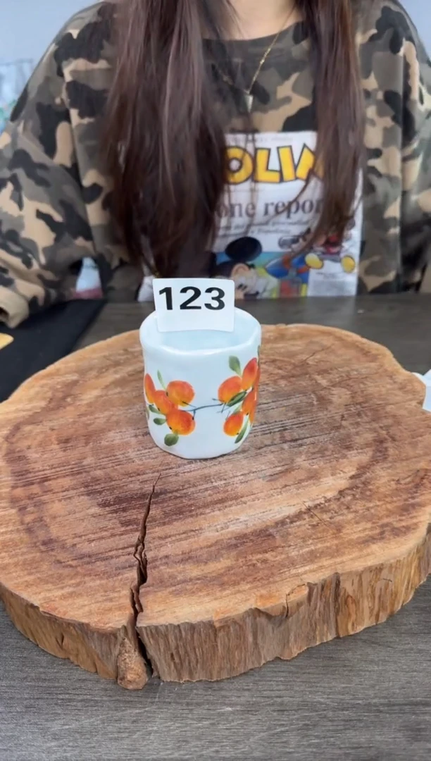 陶瓷高温瓷（手捏小水杯）123