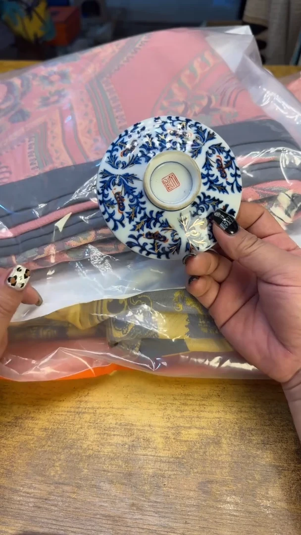 郁*香瓷器瓷器瑕疵破破144俩