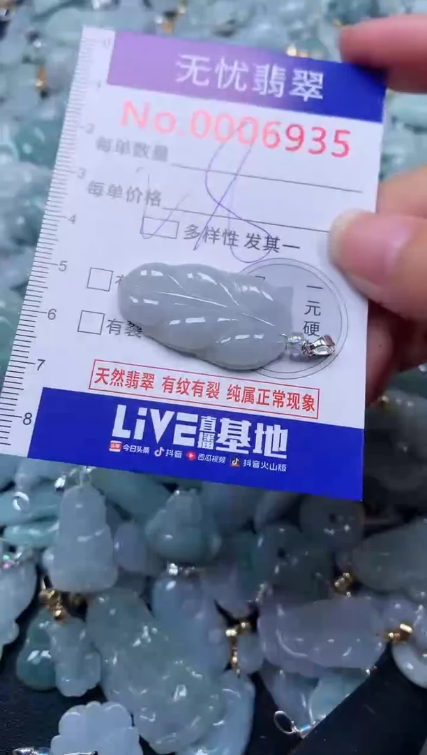 颈饰未镶嵌翡翠6935