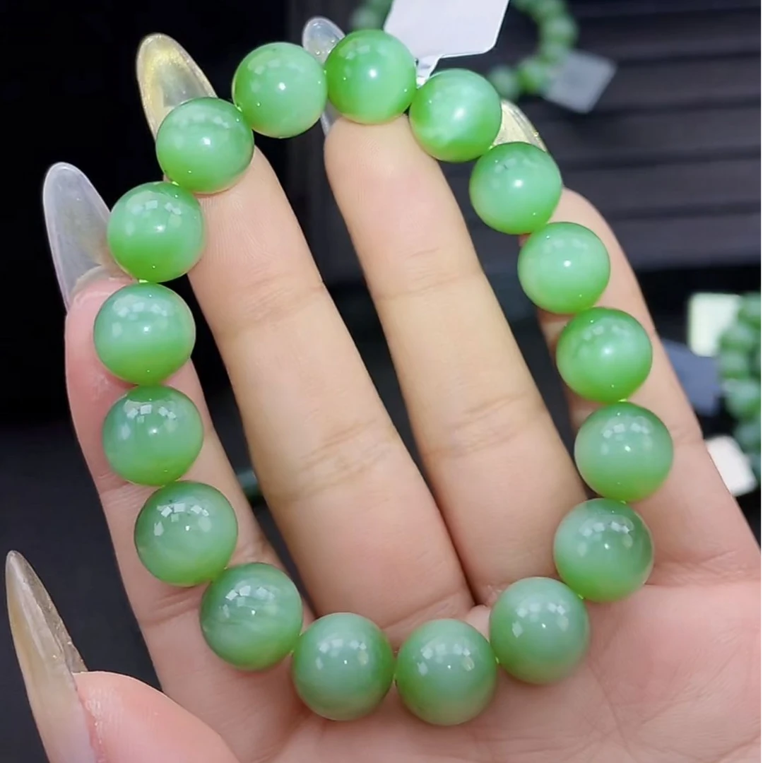 【年终大促】和田玉4猫眼手串丨天然玉石丨多样性发一S1209