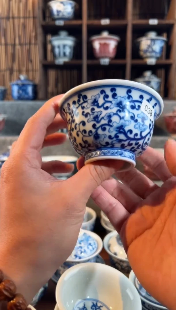 【闪购商品】038天禄言瓷手绘茶具