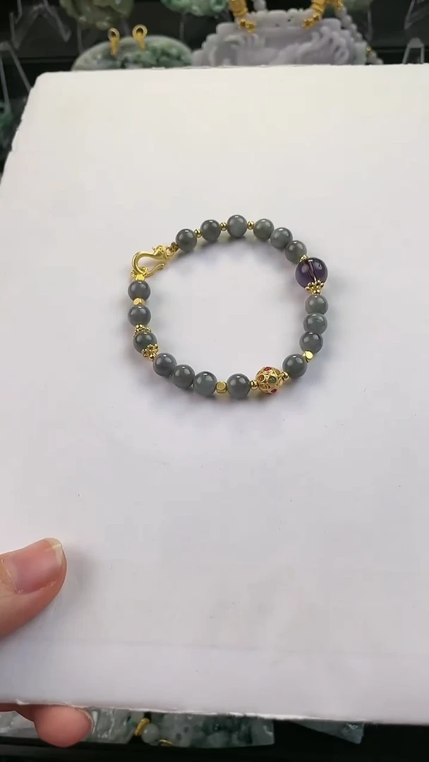 【闪购商品】翡翠颈饰未镶嵌翡翠手串