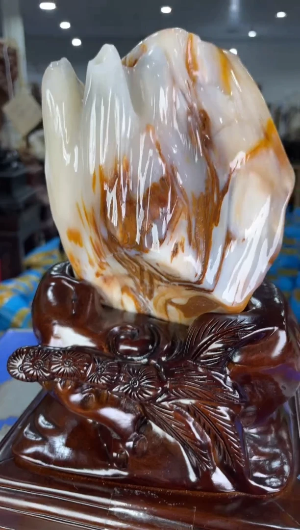 硅化玉摆件未镶嵌12