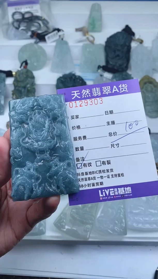 【闪购商品】翡翠颈饰未镶嵌         303